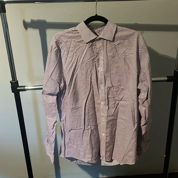 mens short sleeve slim fit dress shirts Wrinkle-Free Short-Sleeve Hillstowe Shirt Light Blue main image 0